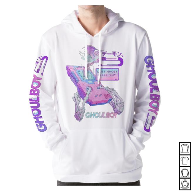 Official Vapor95 Clothing Store Ghoulboy White Tees 3D All Over Print