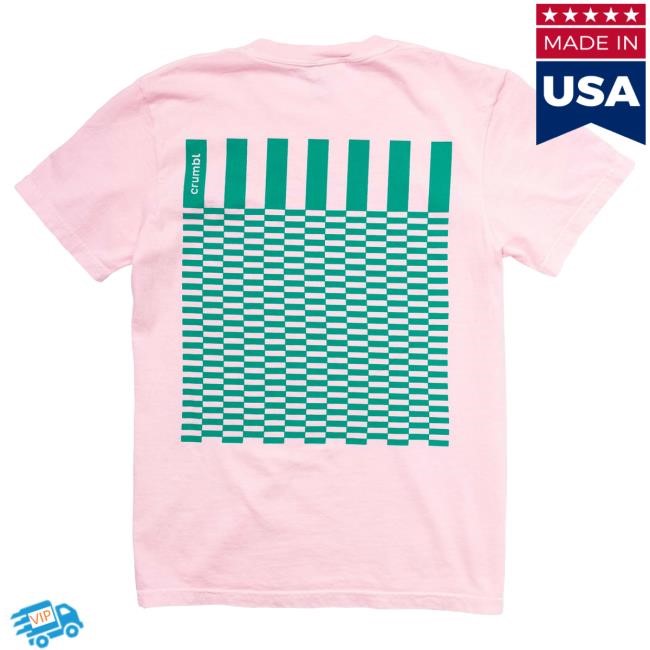 Official Merch Crumbl Summer Grid Tshirt