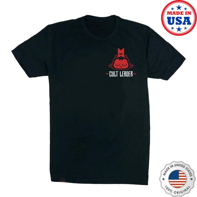 Merch Devolver Digital Cult Of The Lamb Cult Leader Tee