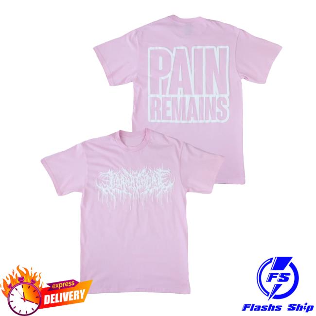 Lorna Shore Merch Store | Orna Shore Pink Pr Puff Pullover Shirt