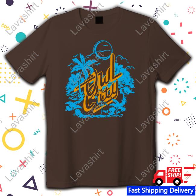 Owl City Official Merchandise Owl City Coco Moon Beach Shirts Owlcitymusic