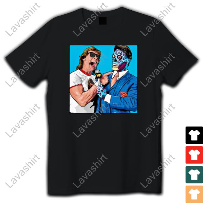 SquaredCircle They Live T-Shirt They Live T-Shirt