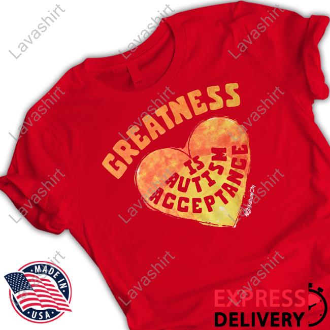 Roots Of Fight Shop Merch Kulturecity Greatness Is Autism Acceptance T-Shirt Zora Stephenson