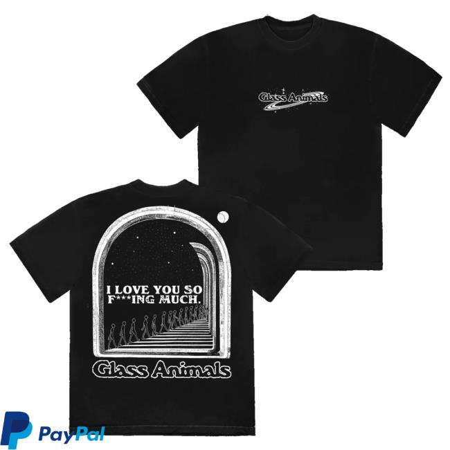 Official Glass Animals Shop Merch ILYSFM Tee Black