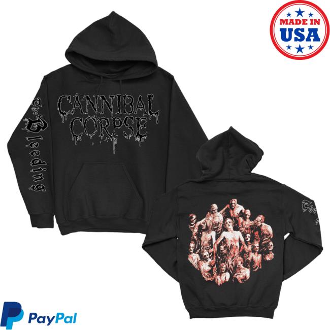 Official Cannibal Corpse Merch The Bleeding Sweater (Black)