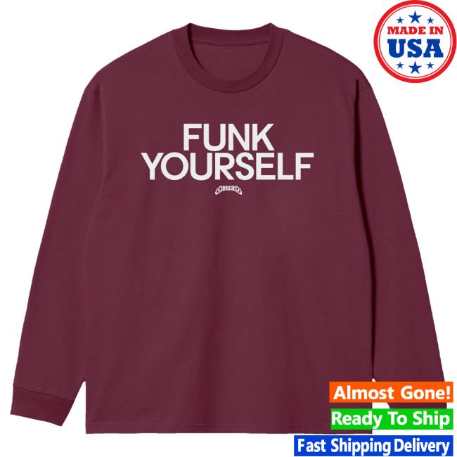 Official Merchbar Chromeo Funk Yourself Hoodie Maroon Merch Bar Chromeo