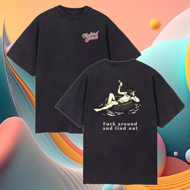 Official Hello Merch Mustard Service FAFO Tee HelloMerch