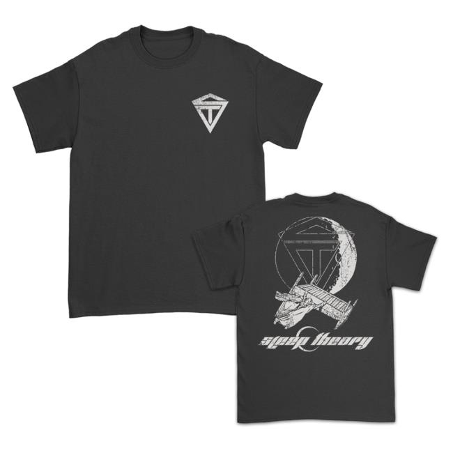 Official Sleep Theory Merch Store Shop Moon Shirt New (Black) SleepTheory