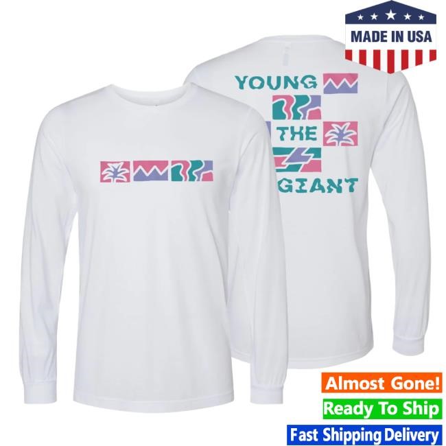 Official Young The Giant Store Shop Wavy Steps Long Sleeve Tee – Young the Giant