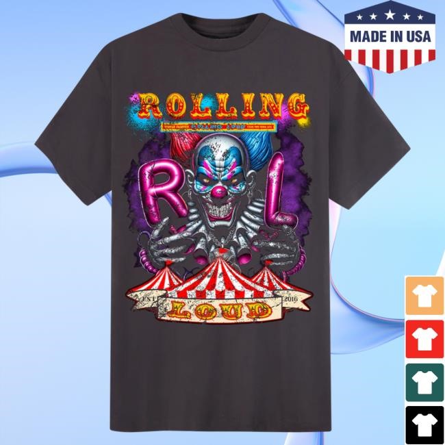 Official Rolling Loud Merch Store Shop Rolling Loud RL Circus Top Shirt RollingLoud