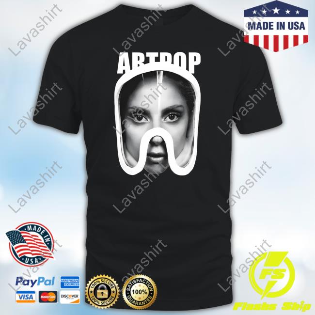 Official Artpop Mask Black T-Shirt