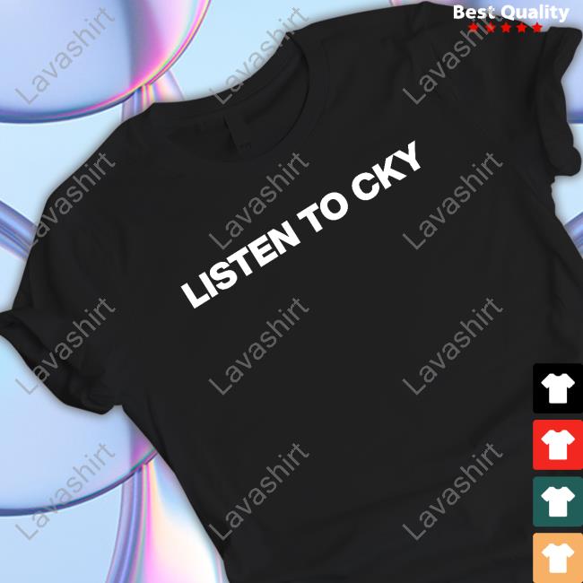 Official Cky Store Listen To Cky Sweatshirt