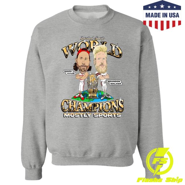 Official Barstool Huskies Merch Store Mostly Sports Mostly Sports Champions Sweatshirt Barstoolhuskies Apparel Clothing Shop
