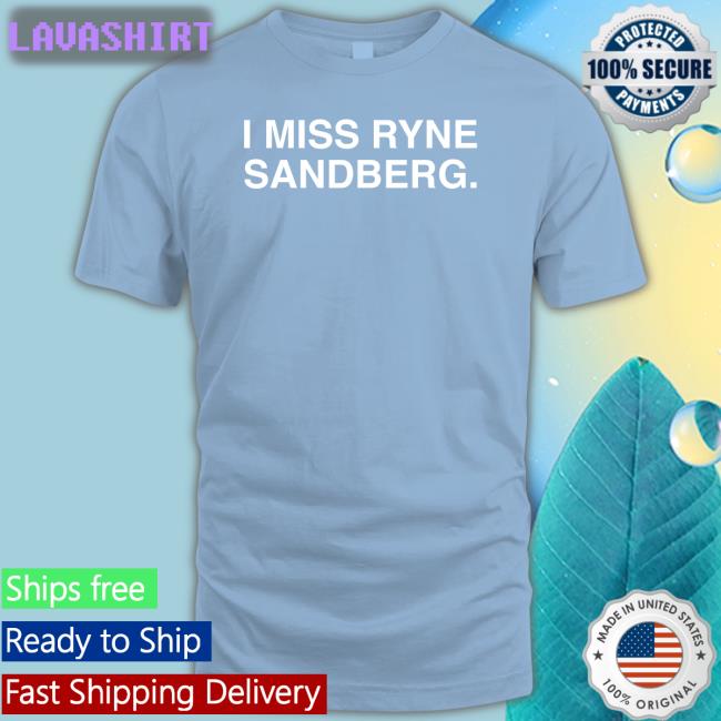 Obvious Shirts Shop I Miss Ryne Sandberg Long Sleeve Tee Shirt