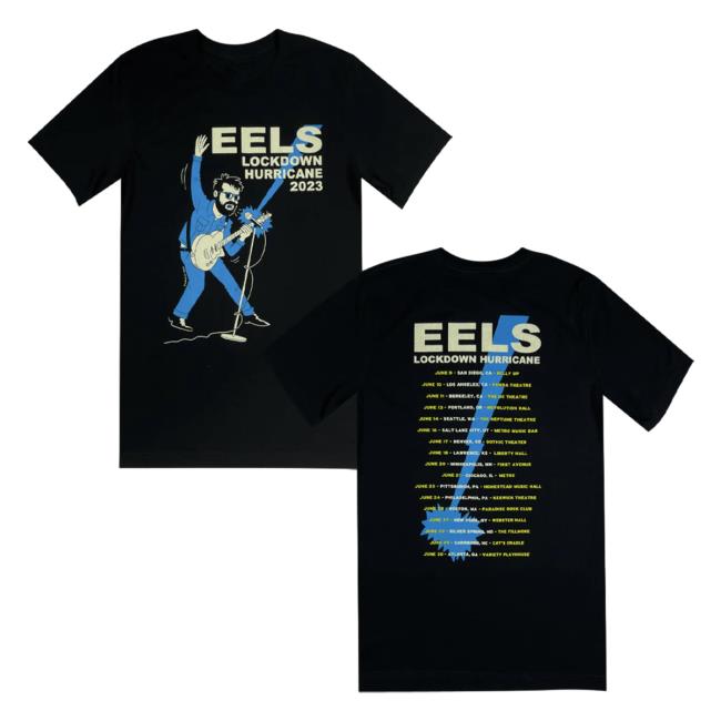 Official Hello Merch Lockdown Hurricane Tour Black New Shirt HelloMerch