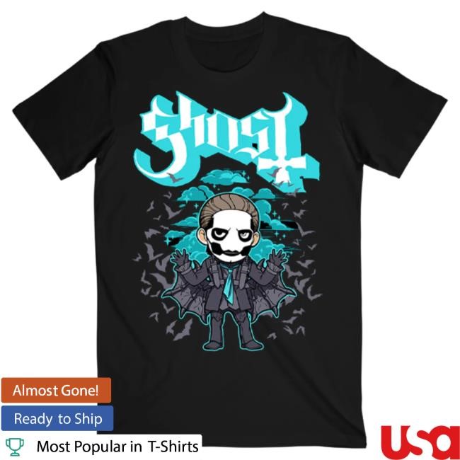 Official Ghost Band Rock Backstreet Merch Store Shop Bat Suit Cutie Adult Tshirt