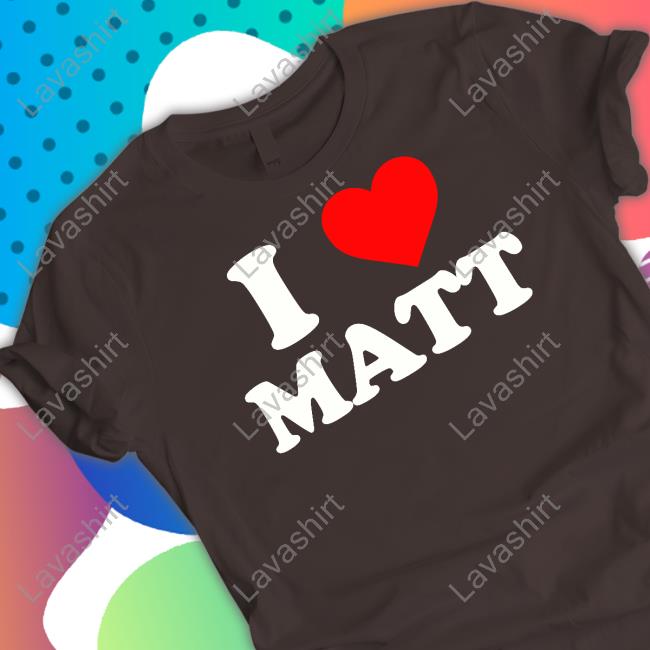 I Love Matt Hoodie Nicolas Sturniolo