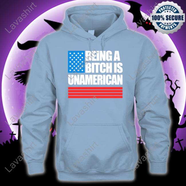 Official Blackgunsmatter Merch Being A Bitch Is Unamerican Hoodie Maj Toure Jesse Kelly