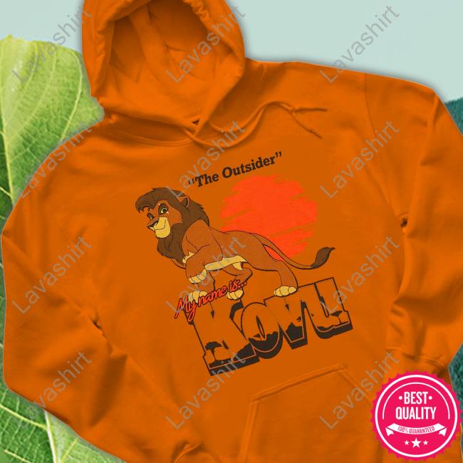 Official The Outsider My Name Is Kovu T Shirt Official The Lion King The Outsider My Name Is Kovu Hoodie