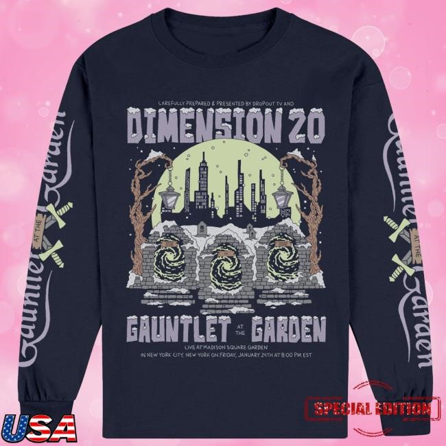 Fan Identity Style Dropout TV Gauntlet At The Garden Tee