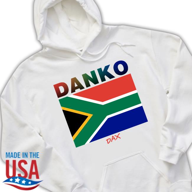 Danko Dax South Africa Flag Tee Shirt