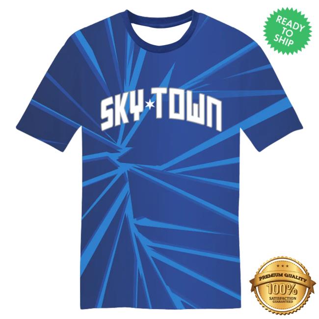 Official Chicago Sky Merch Store Skytown Performance Tee Chicago Sky Apparel Shop ChicagoSky