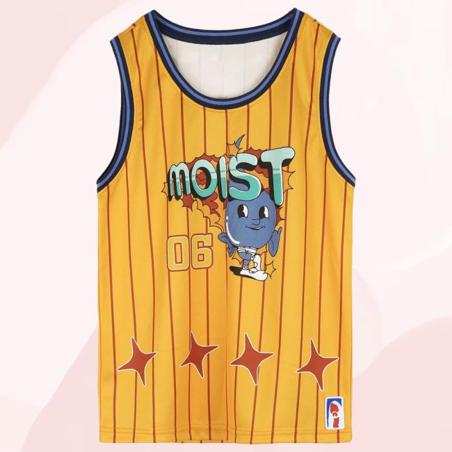 Moist Merch Shop Retro Basketball Jersey New