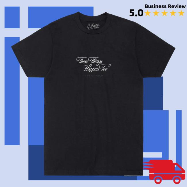 Official G-Eazy Merch Ttht Script Shirt New