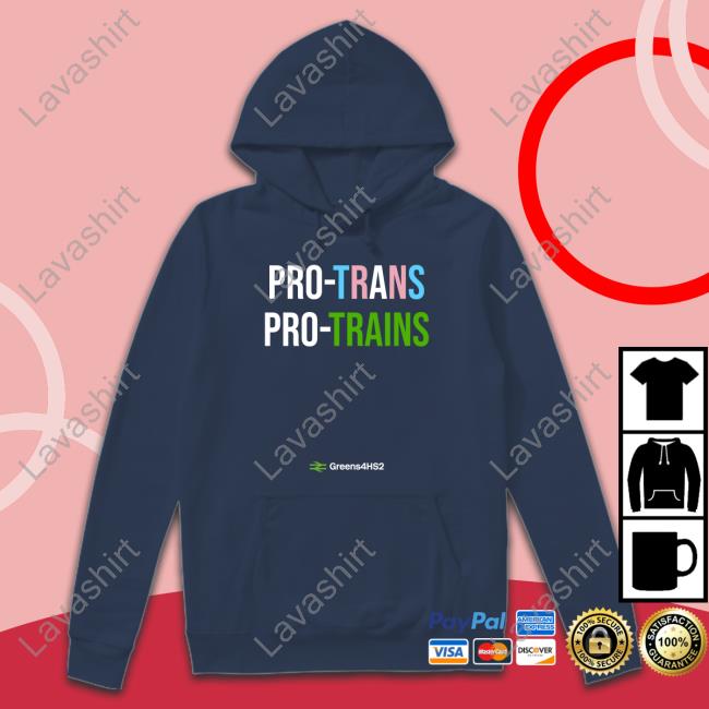 Official Greens4hs2 Pro Shop Trans Pro Trains Long Sleeve Tee Gareth Dennis