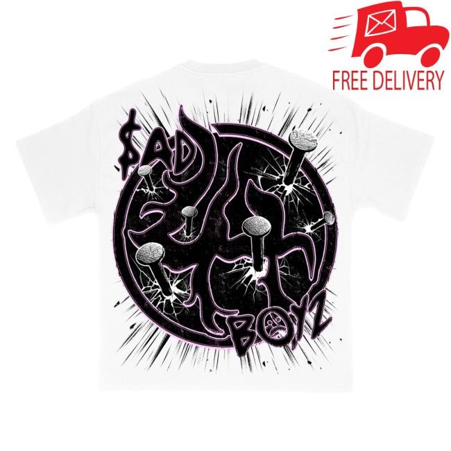 Official Sad Boyz Merch Store LHSBTEE007 - BLACK WASH Shirt 2025