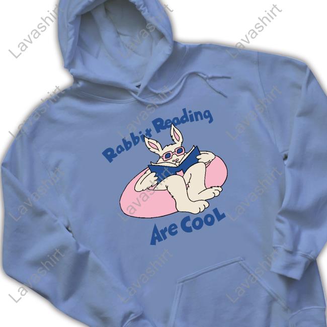 Rabbit Reading Are Cool Tee