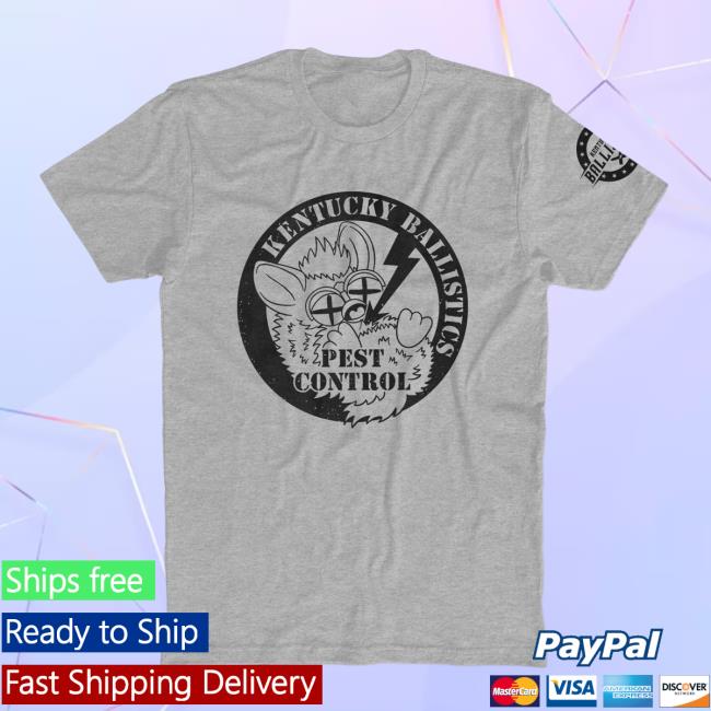 Official Kentucky Ballistics Merch Bunker Branding Kentucky Ballistics KB Pest Control T Shirt Heather Grey BunkerBranding KentuckyBallistics