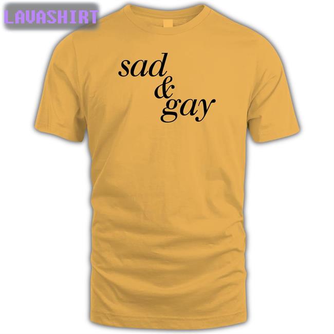 Weird Thrift Store Shirts Strangethrift Sad & Gay Shirt