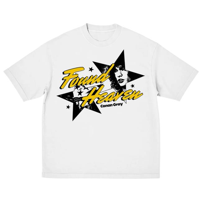 Conan Gray Official Merch Shop Retro Found Heaven T Shirt