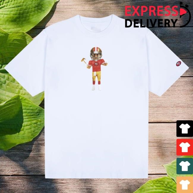 Official Golf Wang Merch 49Ers Bobblehead Tee by Golf Wang x NFL