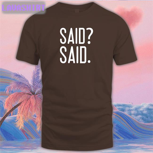 Barstool Sports Store Said Said Long Sleeve Tee Barstool Sports Merch Said Said Tee
