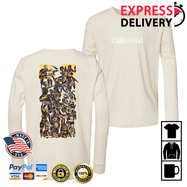 Official Chance the Rapper Merch Store Child Of God Natural Long Sleeve Shirt New Chance the Rapper Apparel Clothing ChancetheRapper