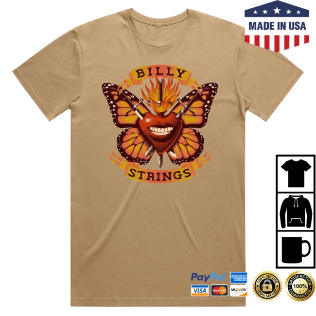 Official Billy Strings Merch Store Shop Billy Strings Tarot Tees (Max Loeffler)