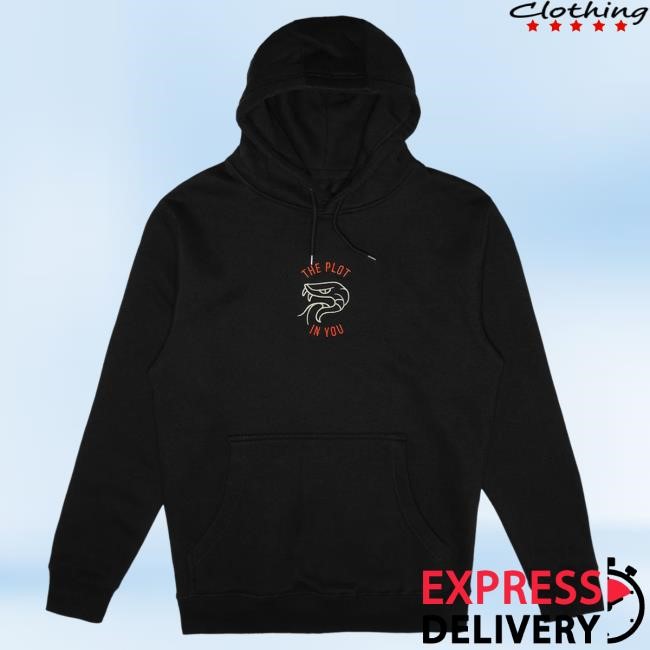 Official The Plot In You Clothing Store Merch Snake Head Black Hoody