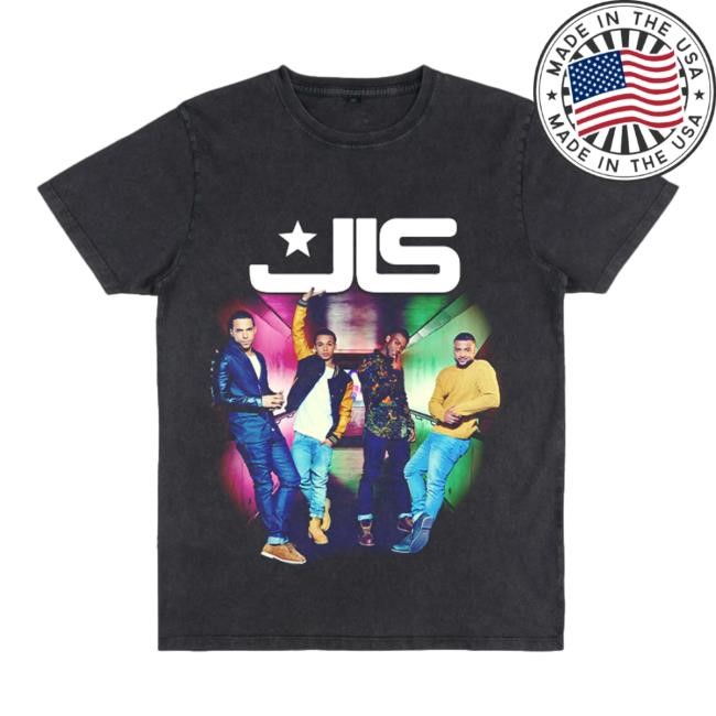 Retro Logo Washed Black Tee – JLS Merch