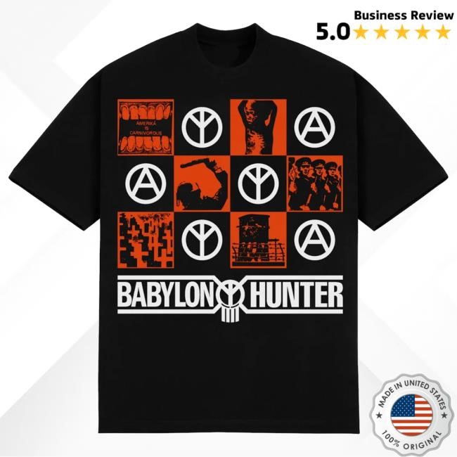 Official Babylon LA Babylon X Bounty Hunter Amerika Shirt