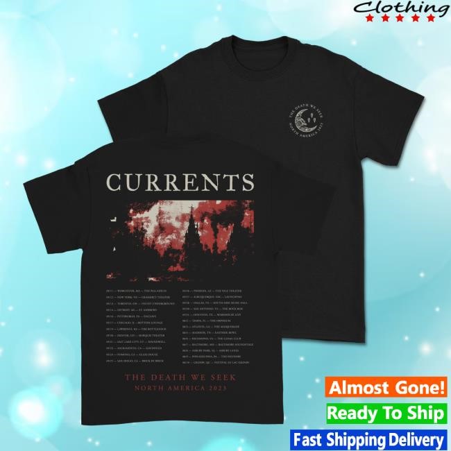 Currents Official Merchandise Moon Logo T Shirt