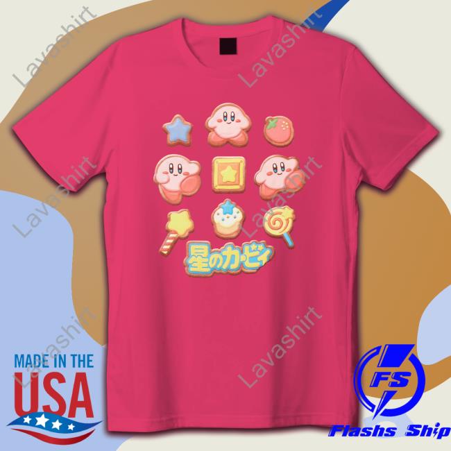 Nintendo Kirby Cookie Icons Sweatshirt Kirby Informer