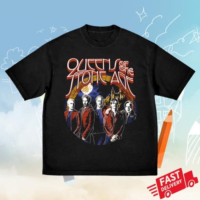 Official Qotsa Merch Store Queens Of The Stone Age Qotsa Eu/Uk Tour Dateback Tees Qotsa Apparel Shop