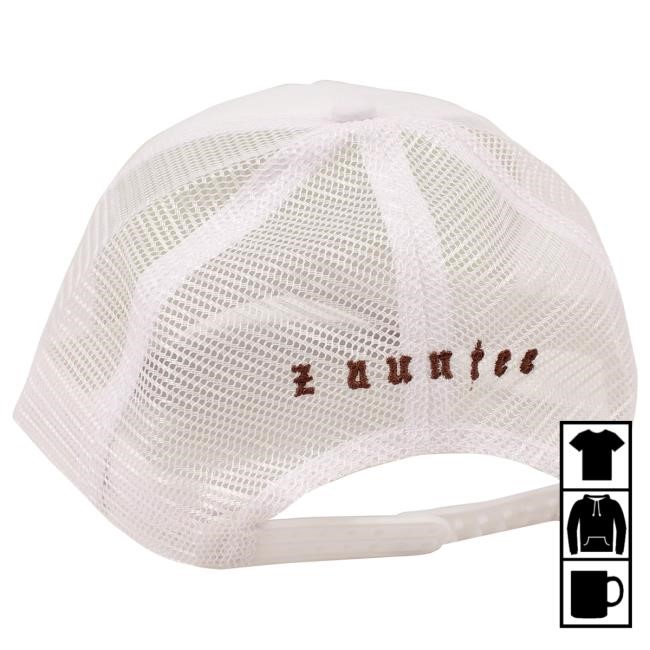 Official Zauntee Store The World Will Know Trucker Cap (White)