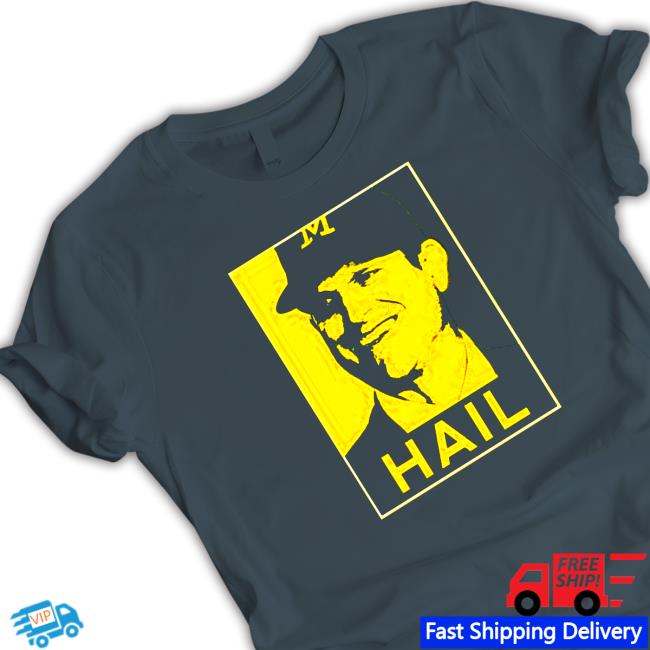 Michigan Wolverines Jim Harbaugh Football Coach Hope Style Tee Shirt