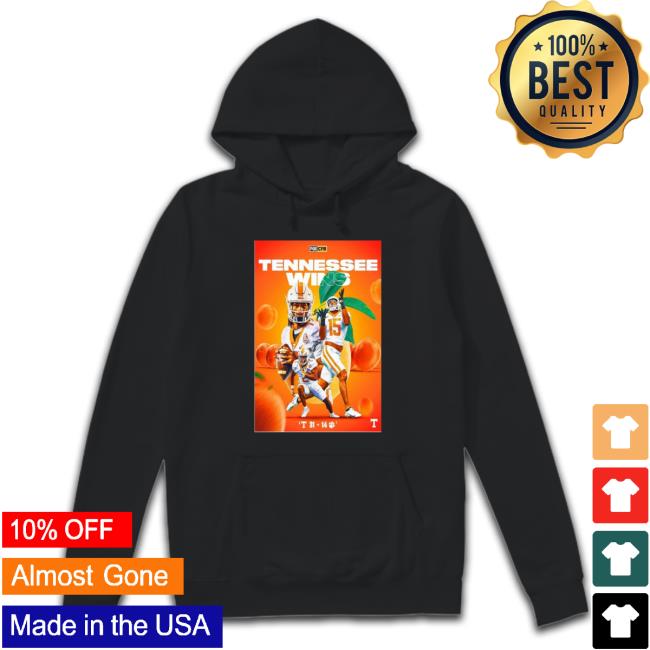 Tennessee Win Clemson 31 14 Tennessee Take Down Clemson In Miami Poster Sweatshirt