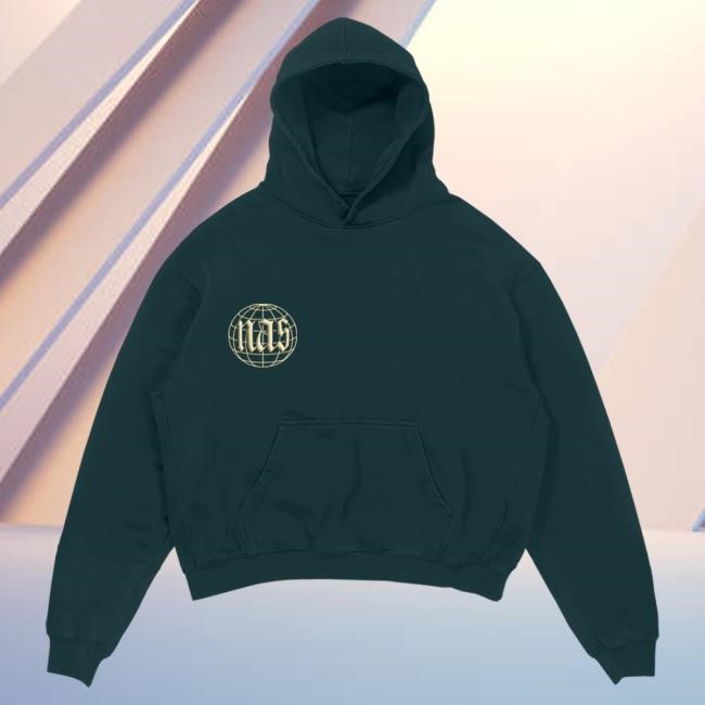 Official Nasir Jones Shop Nas Merch Greed & Contempt Pull Over Hoodie Nasirjones