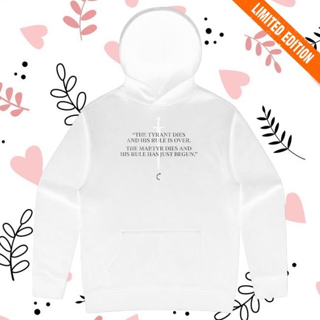 Official Turning Point Usa Merch Tpusa Martyr Hoody
