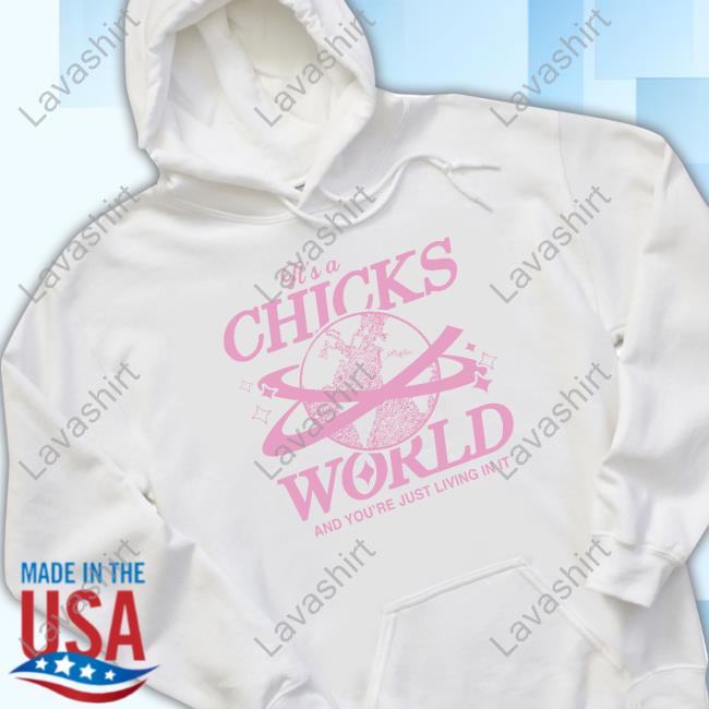 Official Barstool Sports Store It's A Chicks World And You’Re Just Living In It Cute Shirt